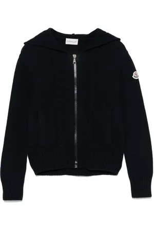 Moncler Virgin wool zip-up hoodie