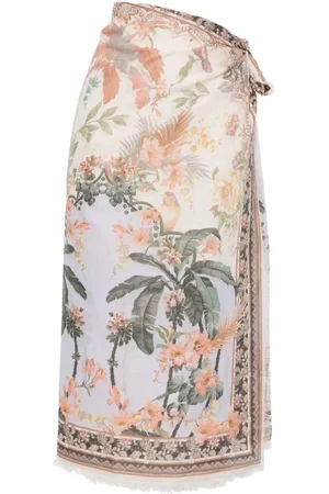 ZIMMERMANN Printed cotton pareo