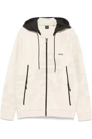 HUGO BOSS Abstract-print hoodie