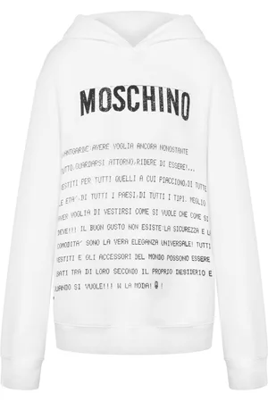 Moschino Text-print hoodie