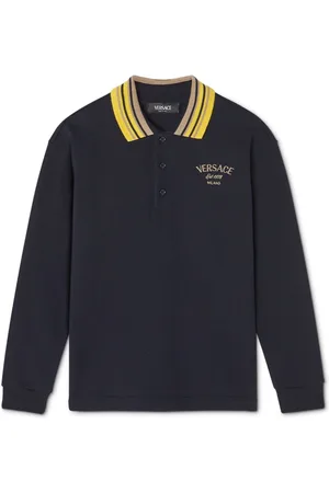 VERSACE Milano Stamp polo shirt
