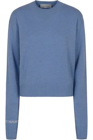 Sportmax Intarsia logo jumper