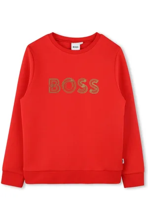 HUGO BOSS Logo-embroidered sweatshirt