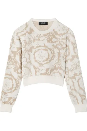 VERSACE Barocco jacquard sweater
