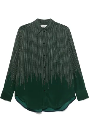 Victoria Beckham Chain-link print shirt