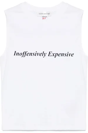 Victoria Beckham Slogan-print top