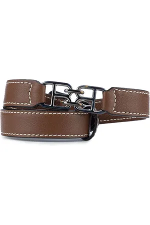 Bally Logo-buckle belt