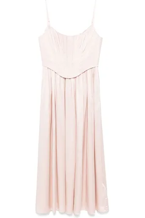 ZIMMERMANN Corset midi dress