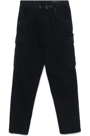 White Sand Belted cargo pants