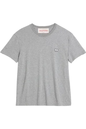 VALENTINO GARAVANI Logo-patch short-sleeve T-shirt