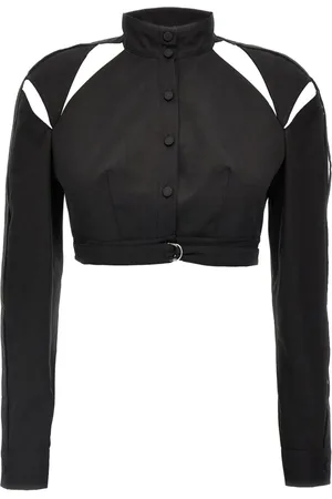 GIOVANNI BEDIN Cropped cut-out shirt