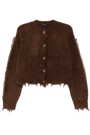 tout a coup Frayed cardigan