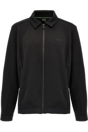 HUGO BOSS Rubberised-logo sweatshirt