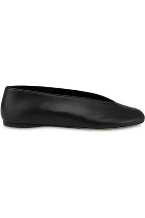 Moschino Leather ballerina shoes