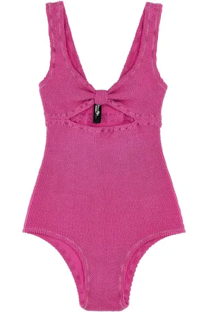ROTATE Crinkled swimsuit