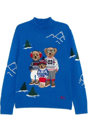 Ralph Lauren Polo Bear Family sweater