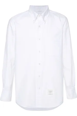 Thom Browne RWB-stripe cotton shirt