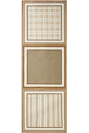 Burberry Montage-print silk scarf