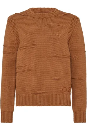 Dsquared2 Embroidered-logo cotton jumper