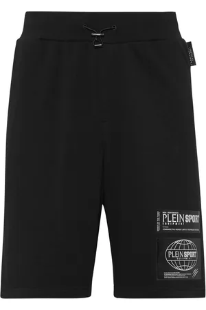 Philipp Plein Logo-patch track shorts