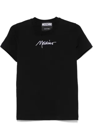Moschino Logo-embroidered T-shirt