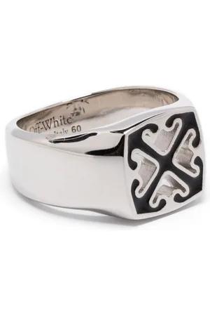 OFF-WHITE Enamel Arrow ring