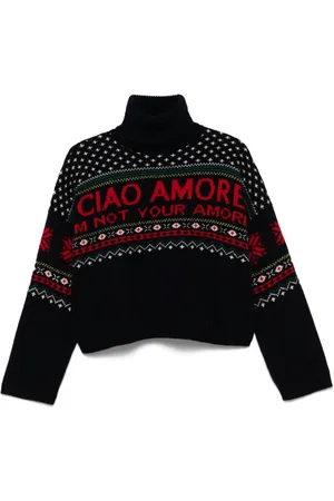 GIADA BENINCASA Intarsia-knit sweater