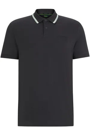 HUGO BOSS Logo-appliqu?? cotton polo shirt