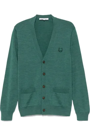 Maison Kitsuné Bold Fox Head Patch cardigan