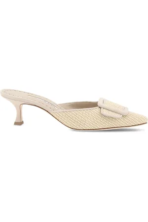 Manolo Blahnik 50mm Maysalebi mules