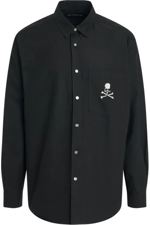 MASTERMIND Embroidered cotton shirt