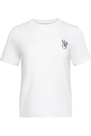 J.W.Anderson Anchor-embroidery printed T-shirt