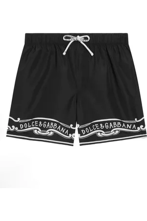 Dolce & Gabbana Logo-print swim shorts