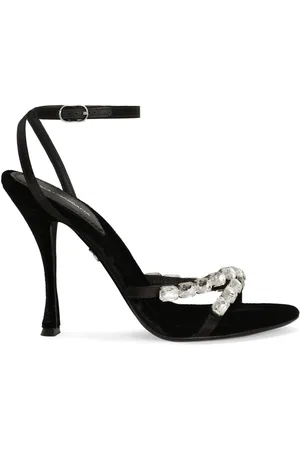 Dolce & Gabbana 105mm crystal-embellished sandals