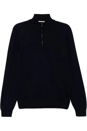 HUGO BOSS Half-zip jumper