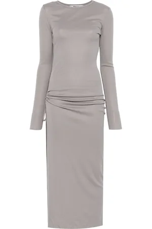PNK Side-slit maxi dress