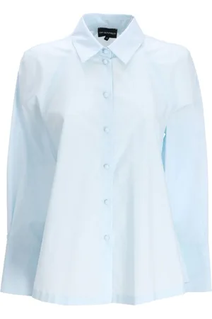 Emporio Armani Draped-detail shirt