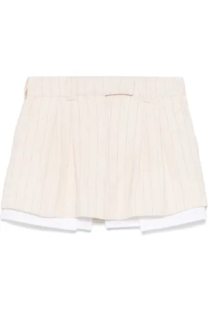 PNK Pinstripe mini skirt