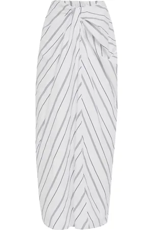 ROSETTA GETTY Twist maxi skirt