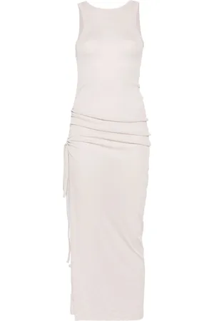 PNK Side-slit maxi dress