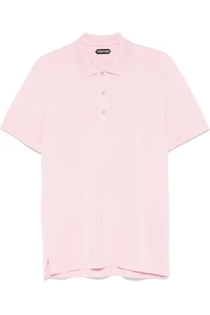 Tom Ford Piqu??-weave polo shirt