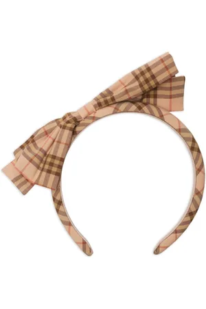 Burberry Check cotton headband