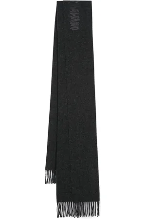 MAGLIANO Embroidered-logo scarf