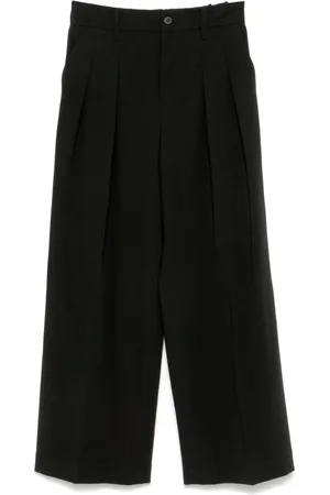 Issey Miyake Wool gabardine trousers