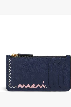 Marni Logo-embroidered wallet