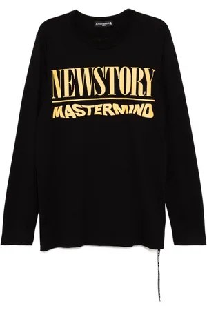 MASTERMIND Logo print long-sleeves T-shirt