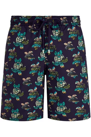 Vilebrequin Landscapes Turtles-print swim shorts
