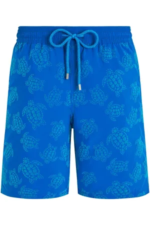 Vilebrequin Flocked-turtles swim shorts
