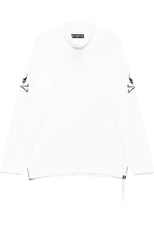 MASTERMIND Logo embroidery long-sleeves T-shirt