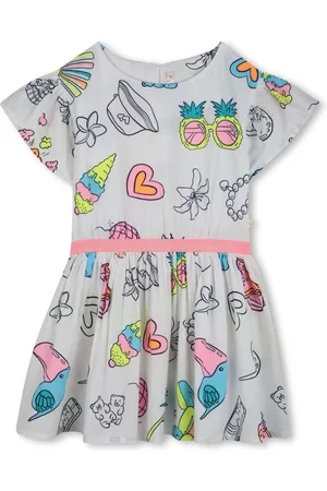Billieblush Graphic-print dress